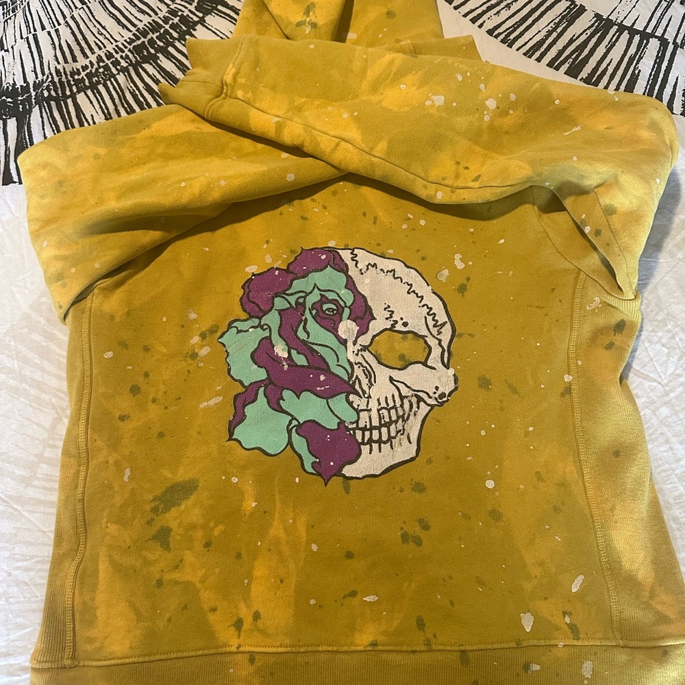 Grail Distressed Splatter Hoodie